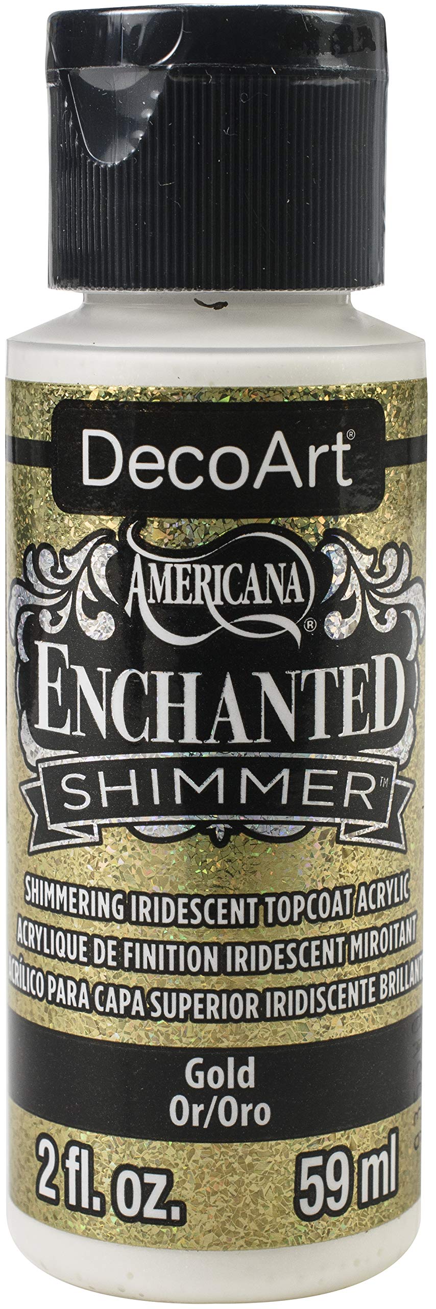 Decoart Gold Deco Art Enchanted Shimmr 2Oz One Size