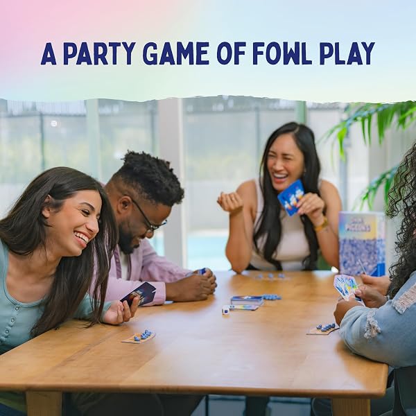 Ravensburger Oh My Pigeons - Fun Game Night and Party Board Game for Families, Adults and Kids Age 8 Years Up - 2 to 5 Players - 3