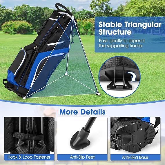 SPOTRAVEL Lightweight Golf Bag, Golf Stand Bag