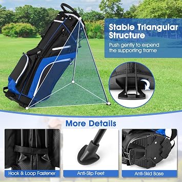 SPOTRAVEL Lightweight Golf Bag, Golf Stand Bag