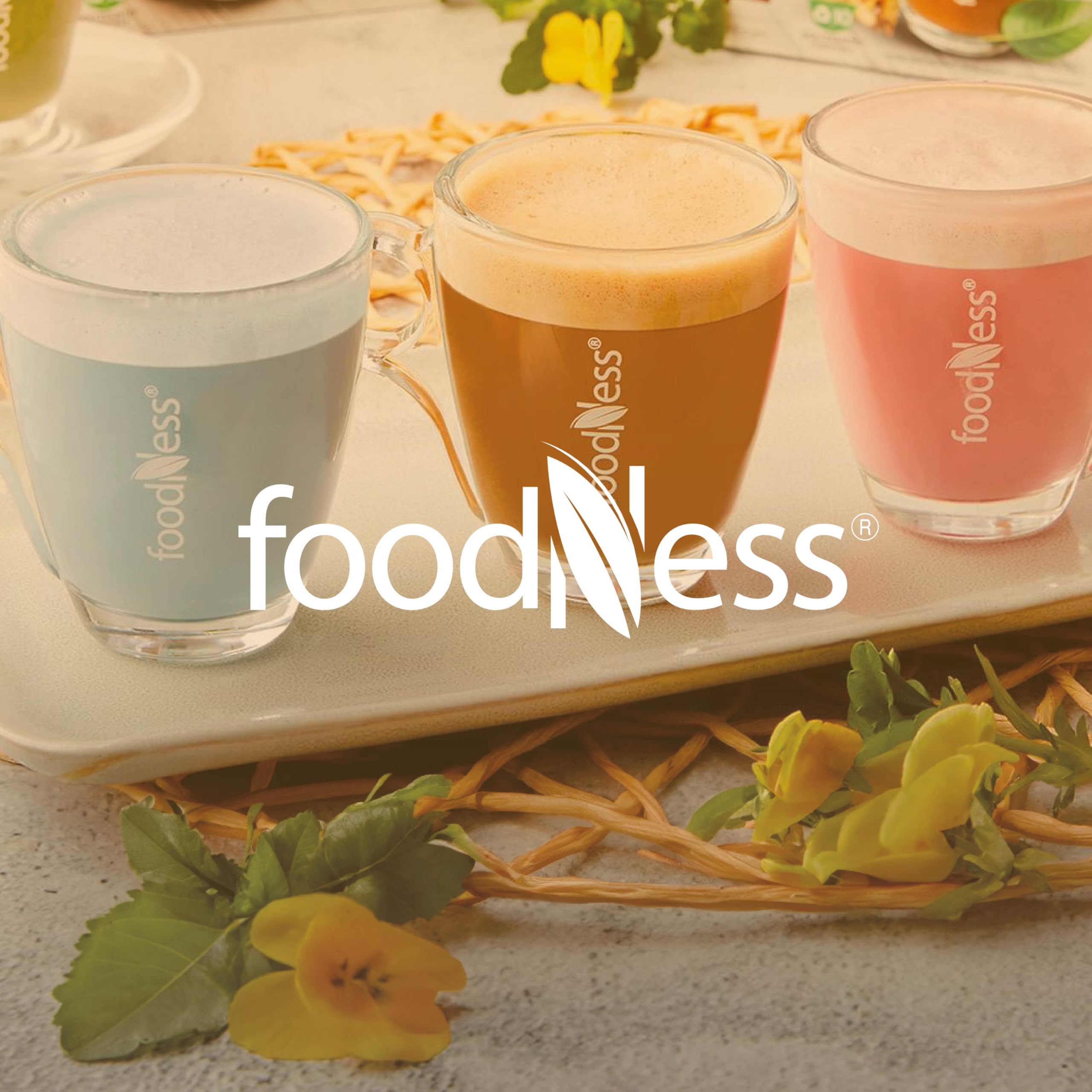 foodNess - 10 Box da 10 Capsule di Ginseng, Capsule Compatibili con Sistema Lavazza A Modo Mio, Solubile per Caffè con Estratto di Ginseng, Senza Glutine, Additivi, Lattosio e Zuccheri Aggiunti