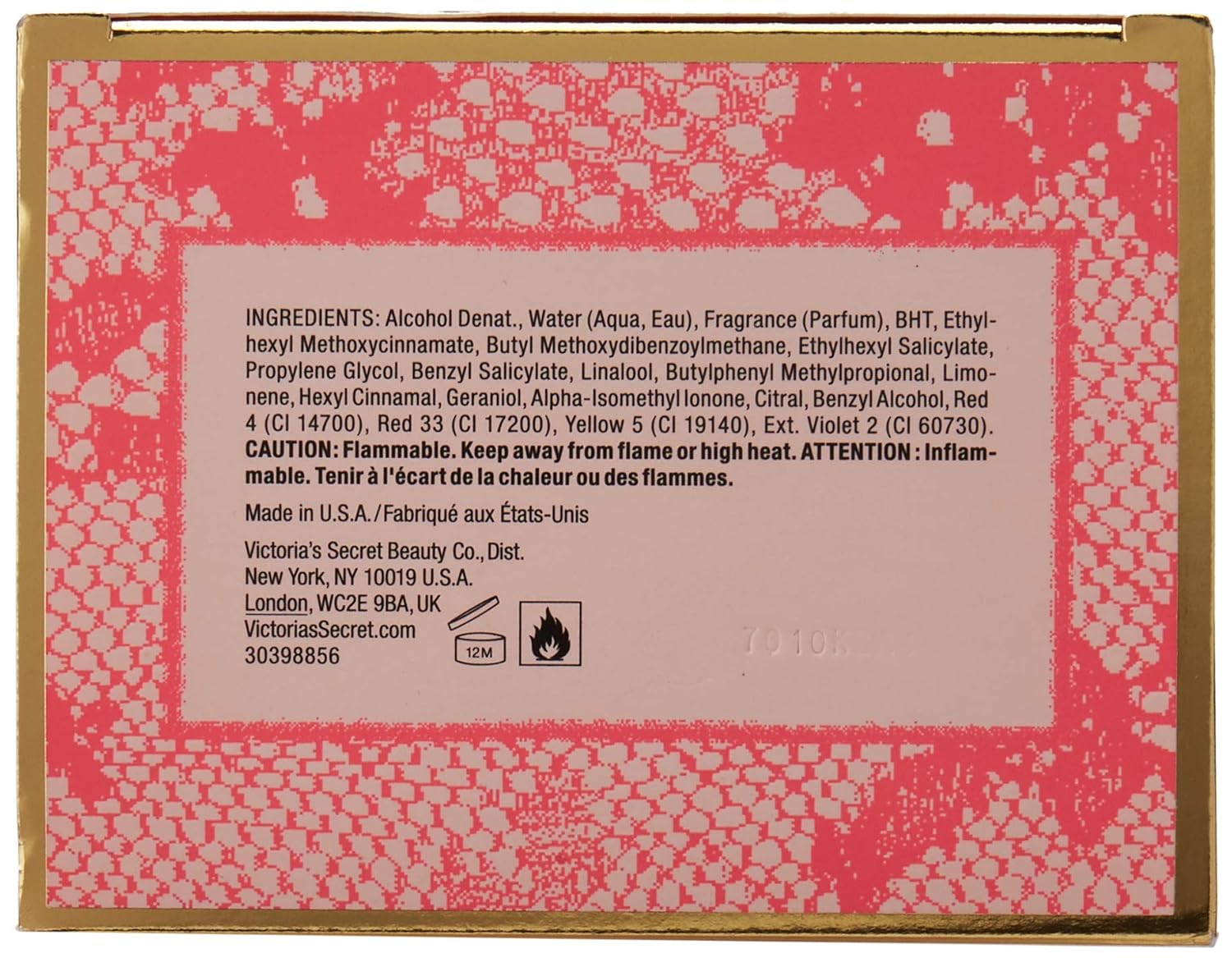 Victoria's Secret Eau de Parfum Spray, Crush, 3.4 Fluid Ounce, Plain