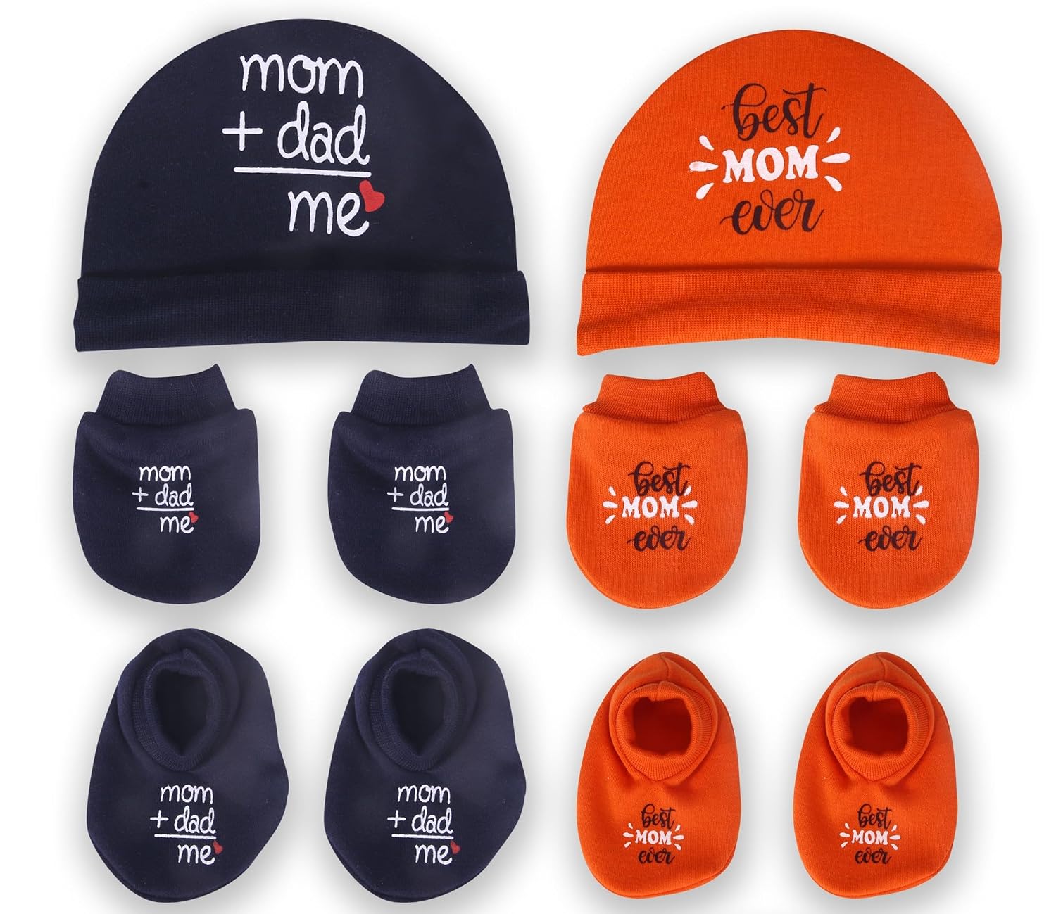 MOM'S DARLING Pack of 1 set, Newborn Baby Cotton Cap, Mitten and Booties Combo Set | Infant Cap | Kids Gloves & Socks | Ba... - Review, Price and Buying Guide
