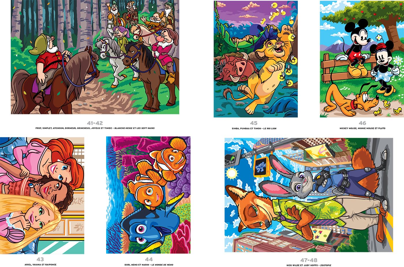 Les grands classiques: Atelier coloriages mystères