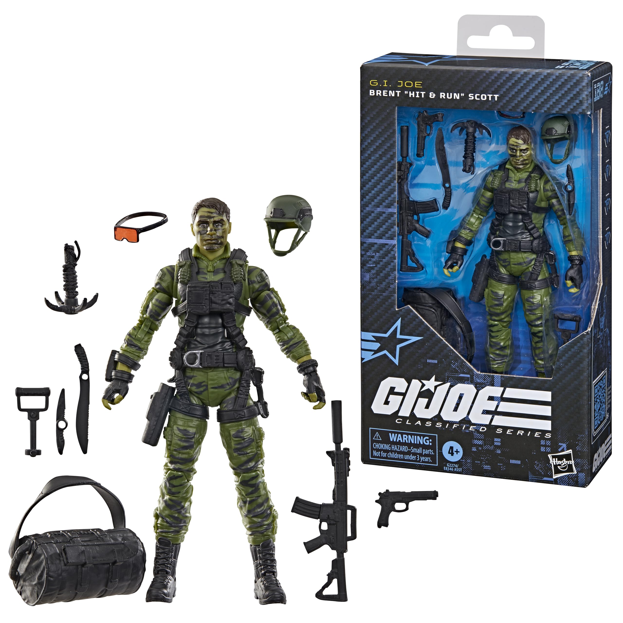 Amazon.com: G.I. Joe Classified Series #188, Brent “Hit & Run