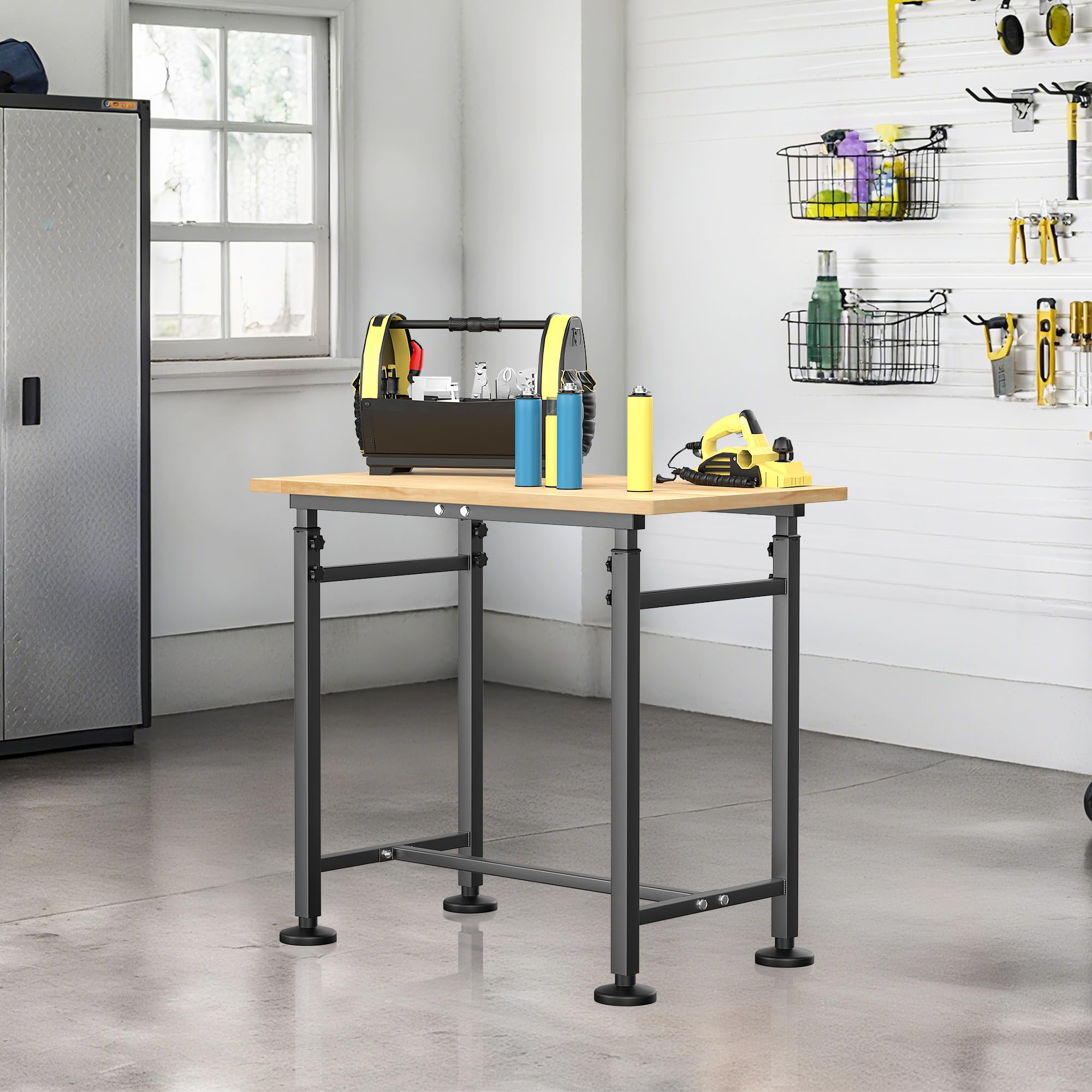Ultrawall Workbench - Adjustable Height Work Table -7