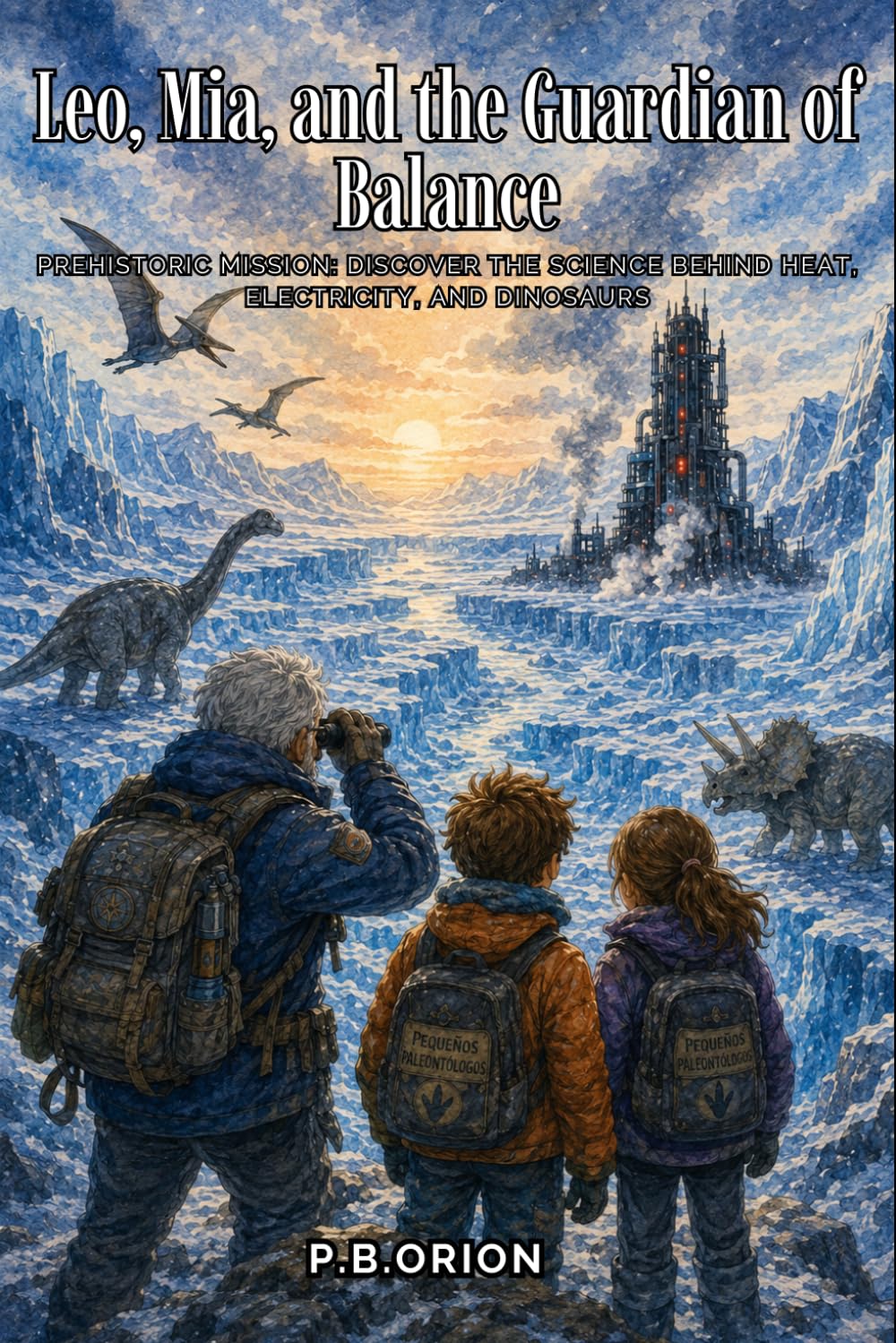 Leo, Mia, and the Guardian of Balance: The Valley in Danger: Prehistoric Mission: Discover the science behind heat, electricity, and dinosaurs