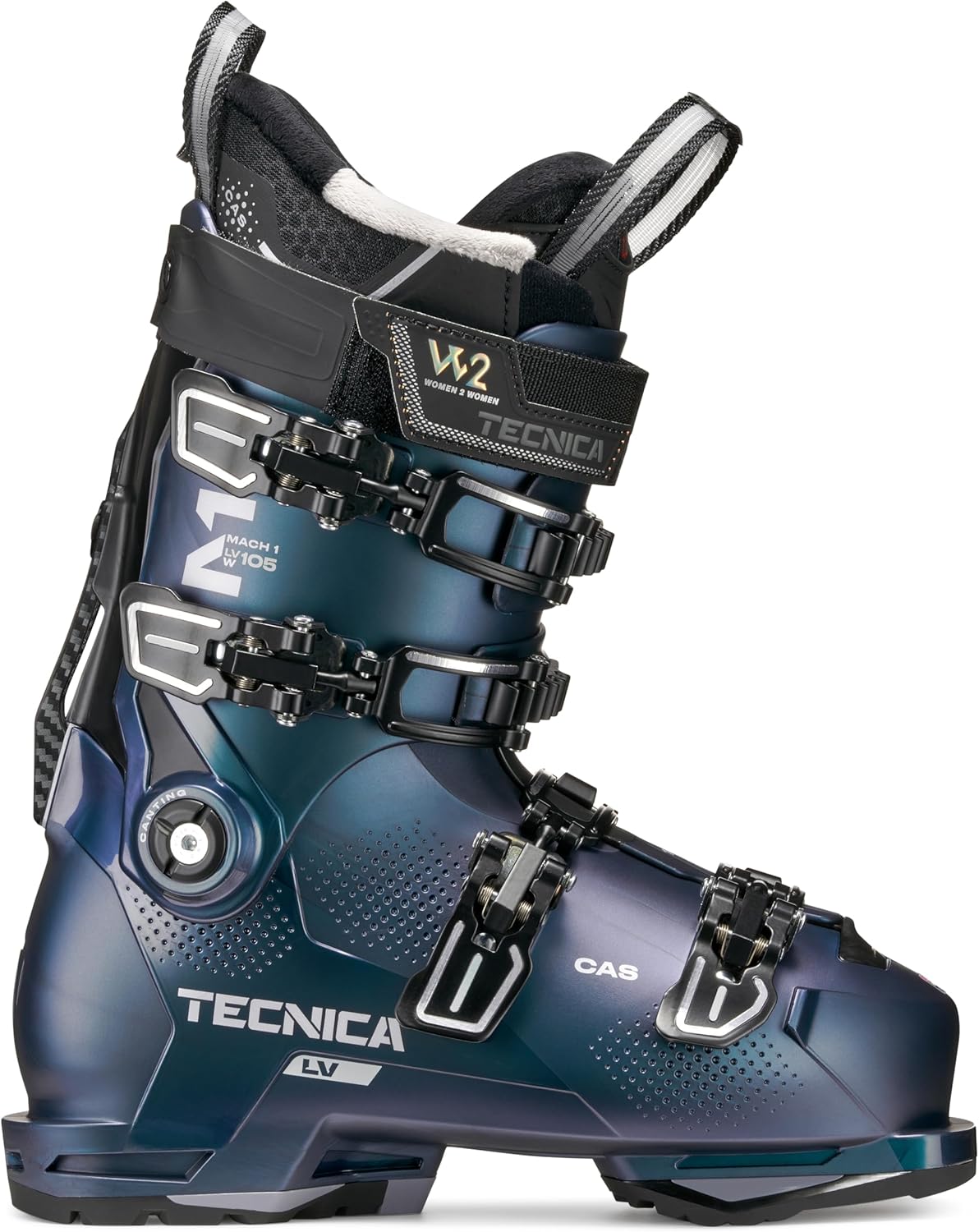 Tecnica Mach1 LV 105 W All Mountain/High Performance Women's Downhill Ski Boot