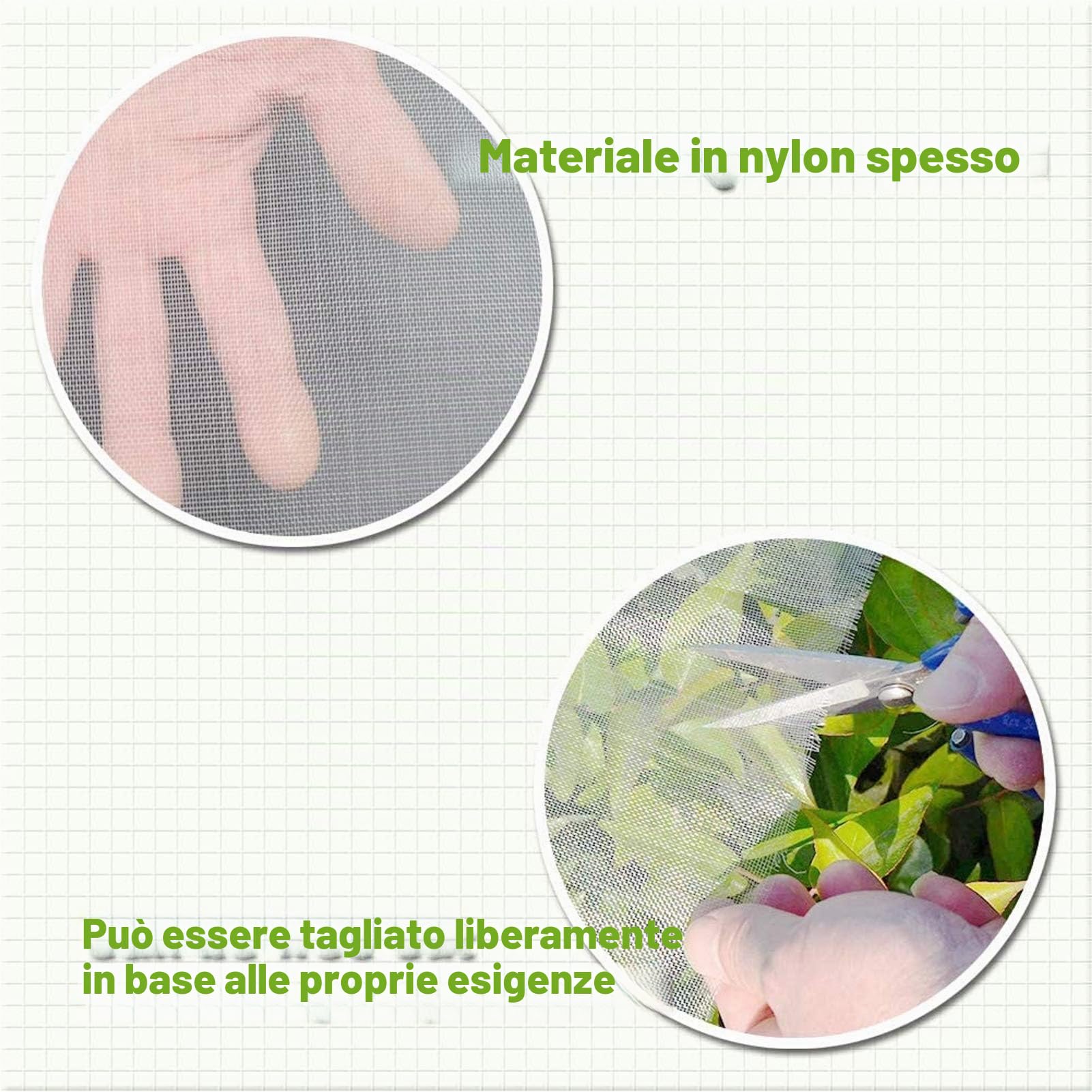 3 x 10m Rete per Insetti,Rete Anti Insetti per Piante,Rete Protettiva per Insetti,Rete Anti Uccelli,Rete Anti Cimice,Anti Insetti Rete a Maglia fine,Rete per Pianta,Orto,Frutteto