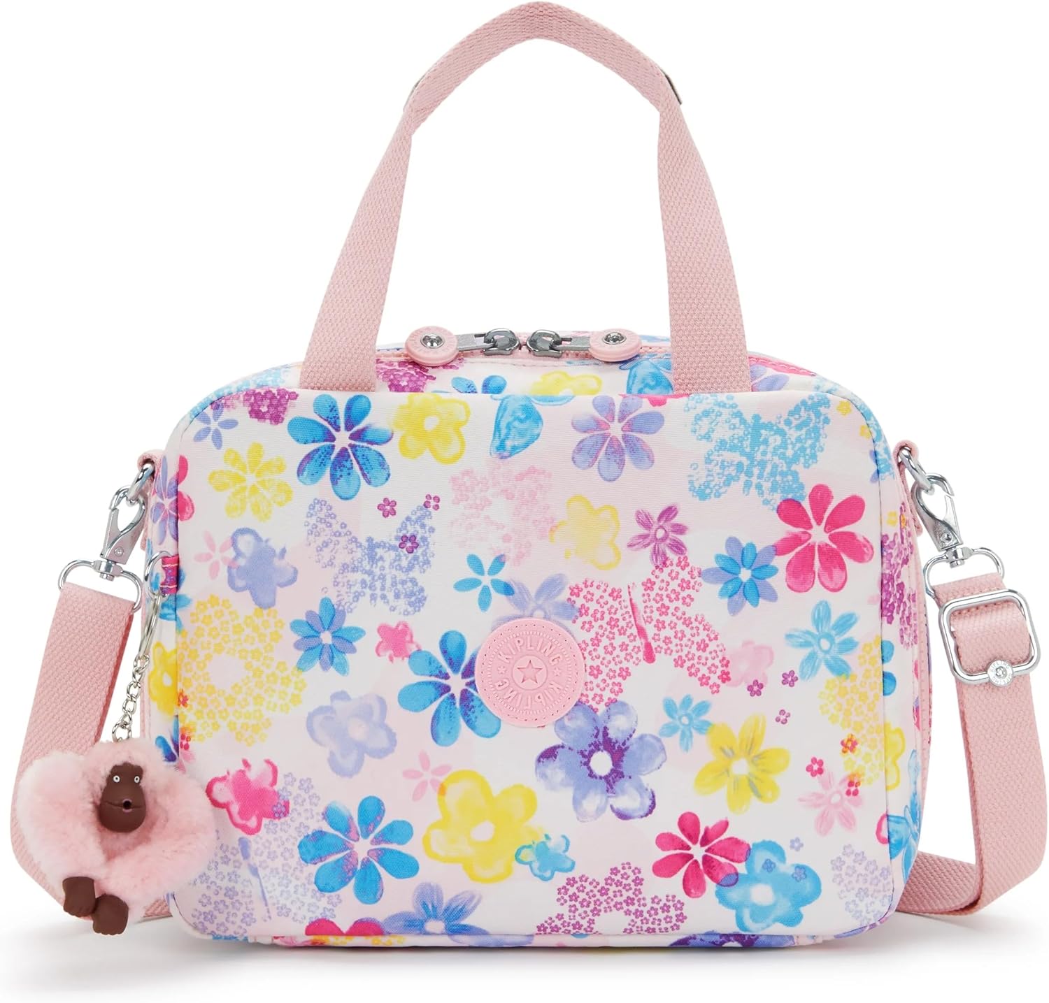 Kipling Women's Miyo Lunch Bag, Insulated Interior, Removable Strap and Dual Handles