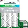 Filterbuy 14x20x1 Pleated Air Filters, Replacement for HVAC AC Furnace (MERV 8)