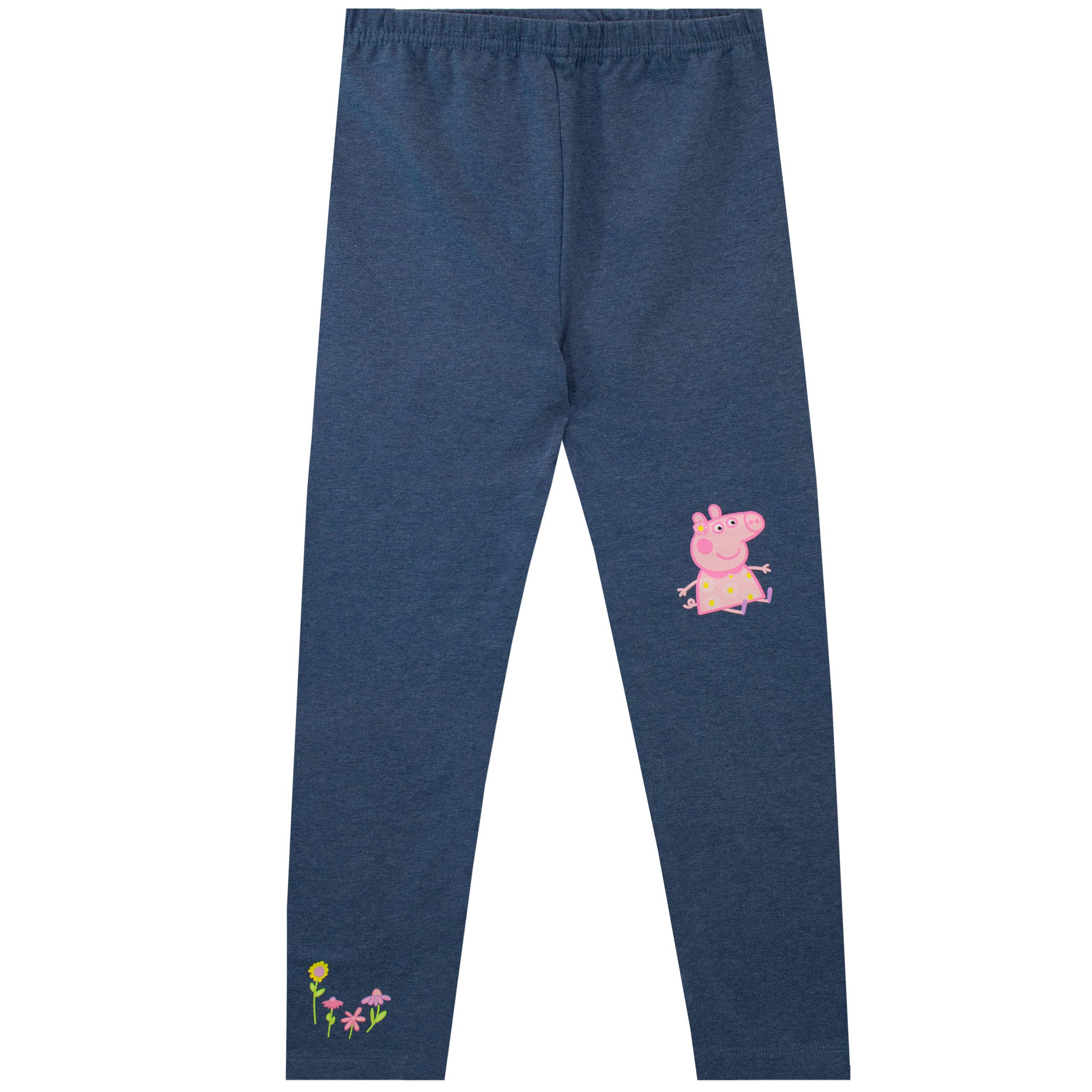 Peppa Pig Maglietta e leggings per ragazze Multicolore 4-5 Anni