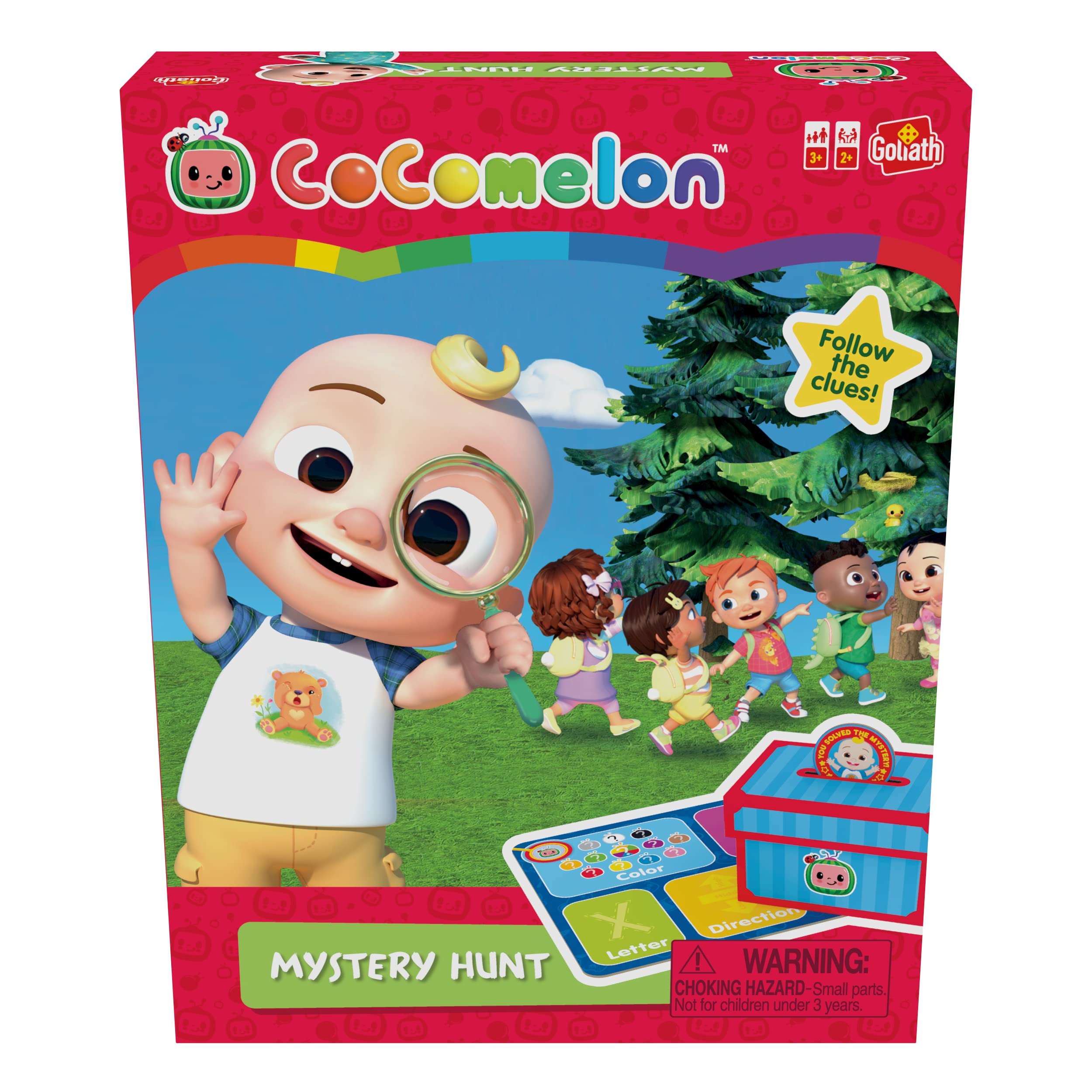 GoliathCoComelon Mystery Hunt Game - Follow The Clues and Guess The Object - Ages 3 and Up, 2 or More Players