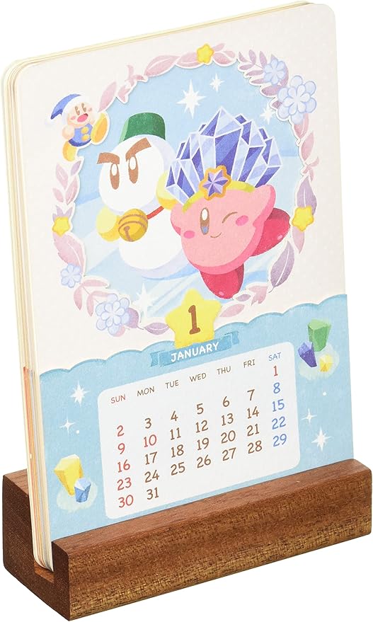 Amazon エンスカイ 星のカービィ Kasane 22年 カレンダー 卓上 Cl 78 カラー カレンダー 文房具 オフィス用品