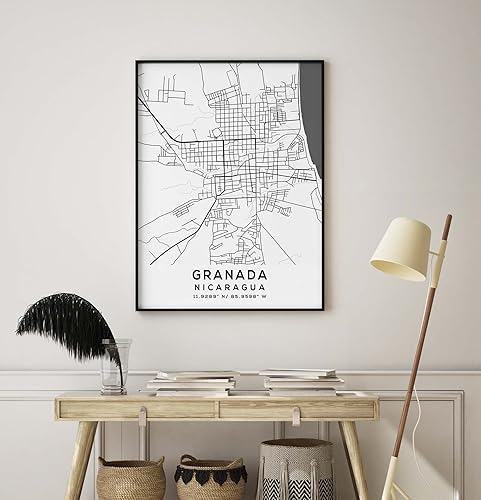 Miniatura 8 de Mapa de Granada, Nicaragua, Luz 2 (18x24)