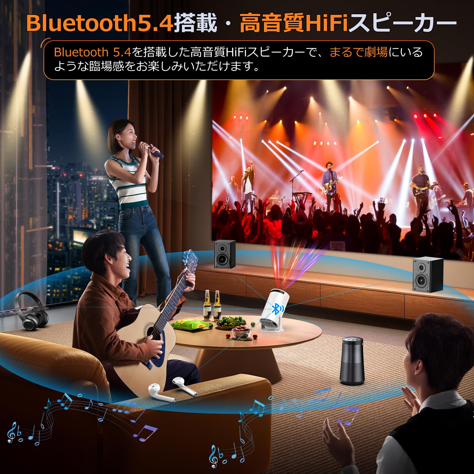 Amazon.co.jp: Zyvrex プロジェクター 家庭用【Android TV搭載・270