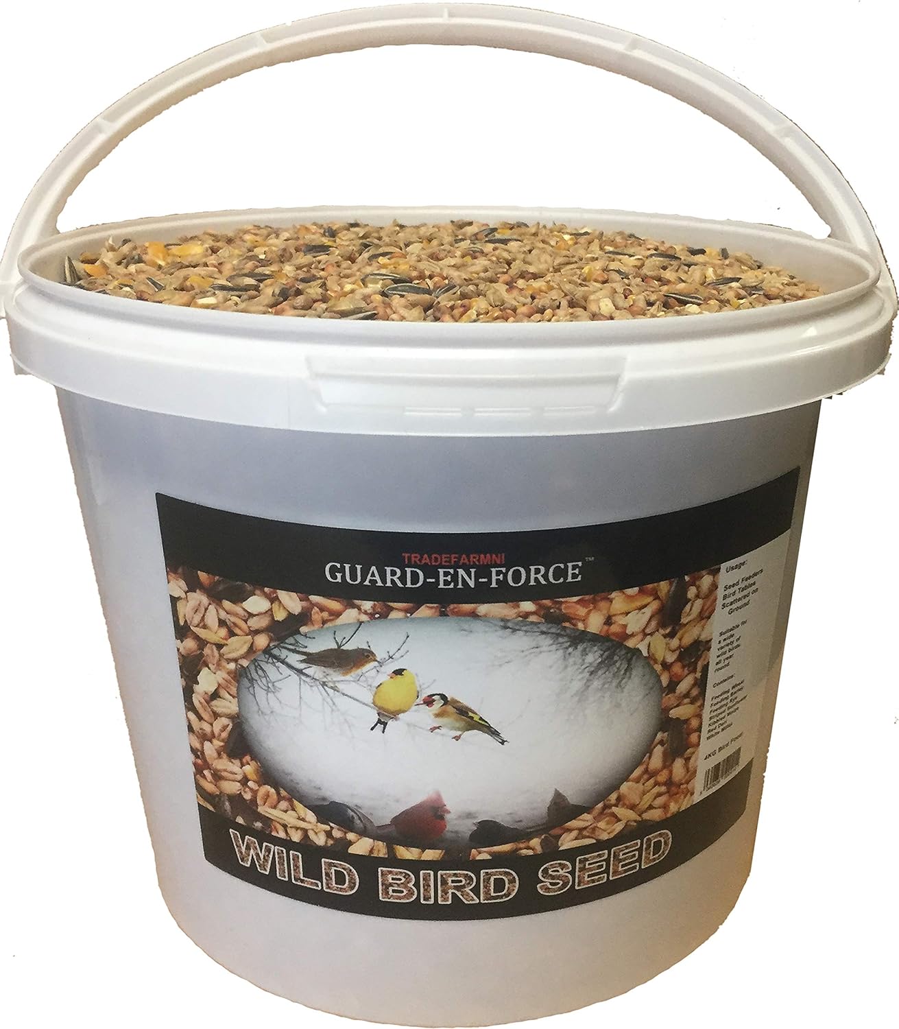 4KG TRADEFARMNI Wild Bird Food Seed Mix. Premium High Energy Protein