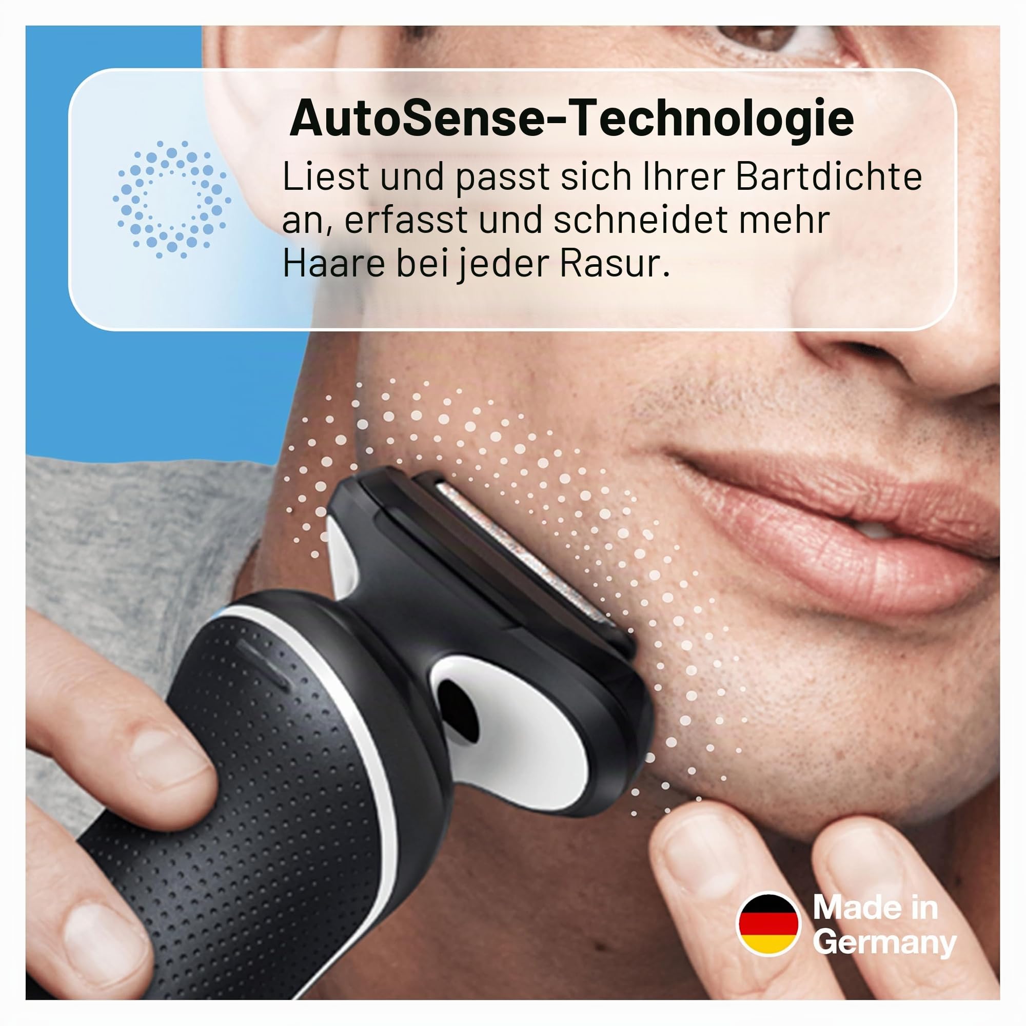 Braun Serie 5 51-W1600s Elektrorasierer für Herren mit EasyClick Body Groomer-Aufsatz, EasyClean, Wet & Dry, wiederaufladbarer, kabelloser Folienrasierer, Weiß Für welchen? Der beste Kauf