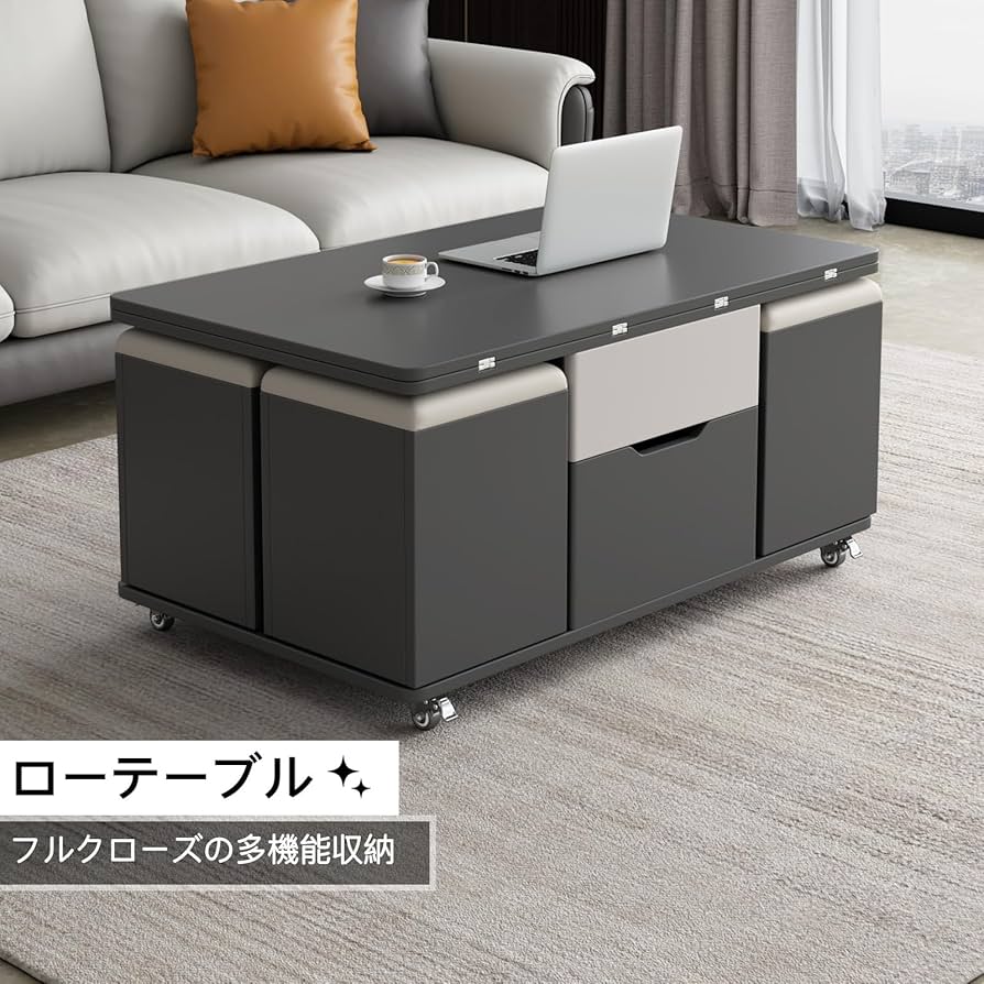 特価❕ホテルライク❕折りたたみ可能❕収納付✨️ダイニング テーブル 黒 Amazon｜折りたたみ式の壁に取り付けられたダイニングテーブル