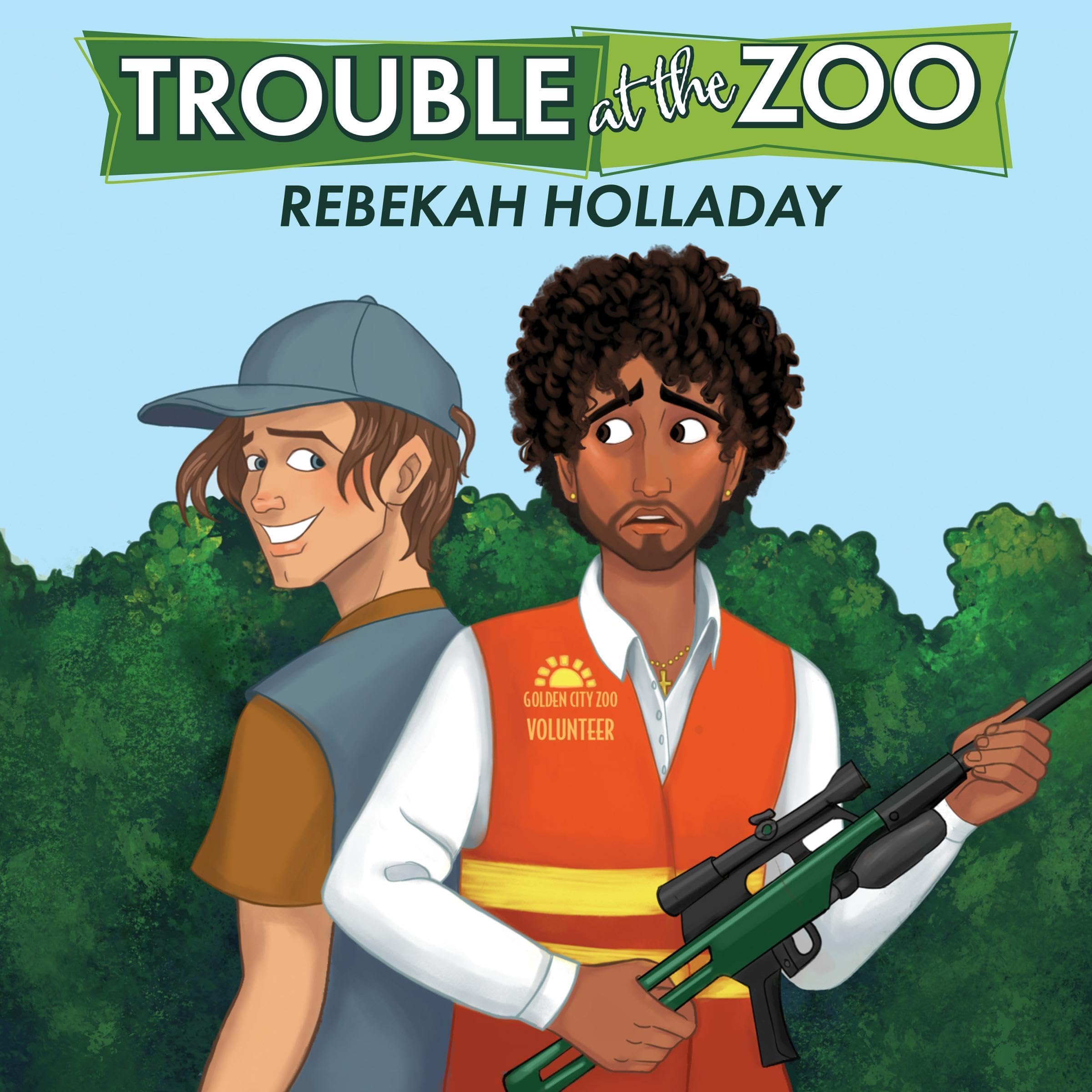 Cover art for Trouble at the Zoo