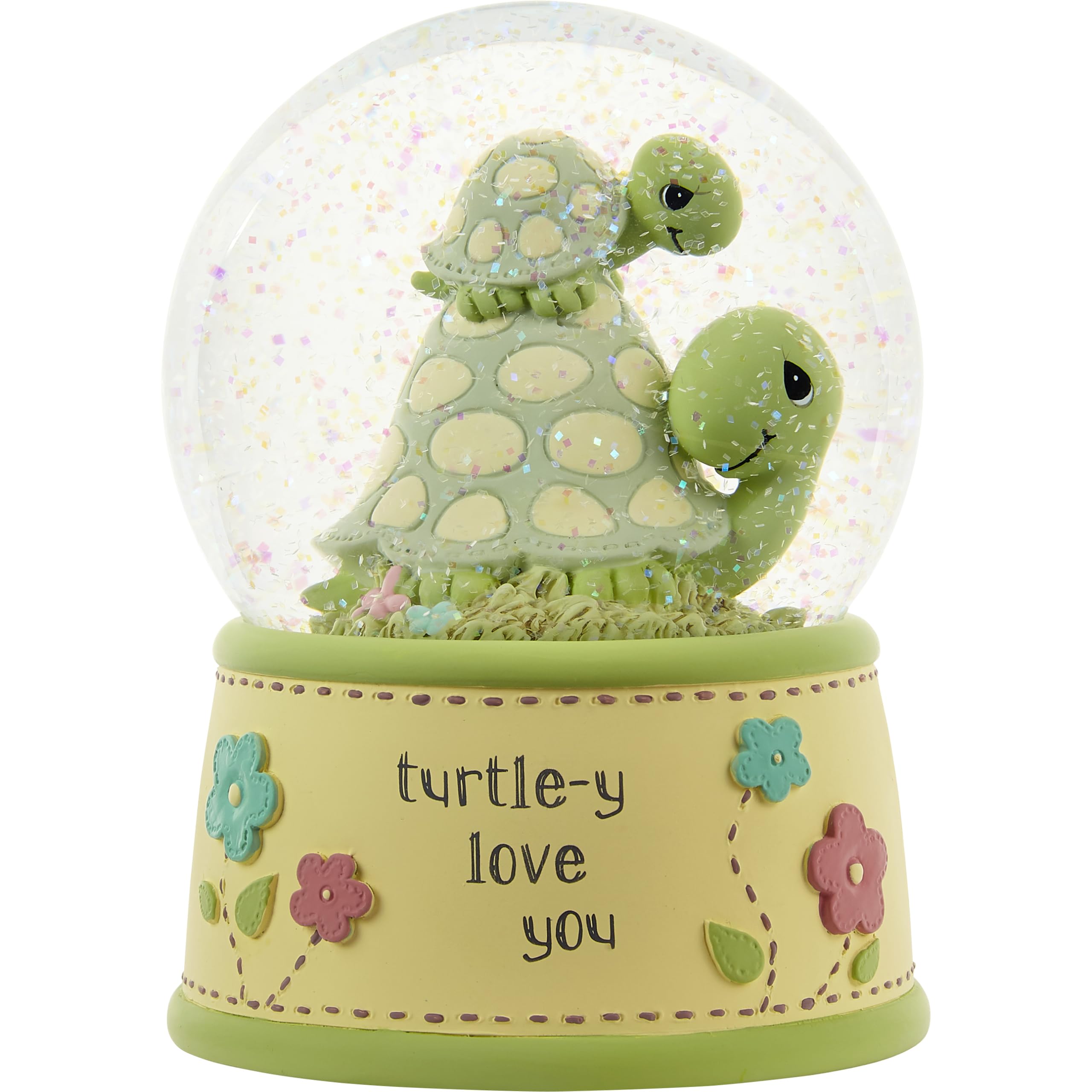 Precious Moments222102 Turtle-y Love You Resin/Glass Musical Snow Globe