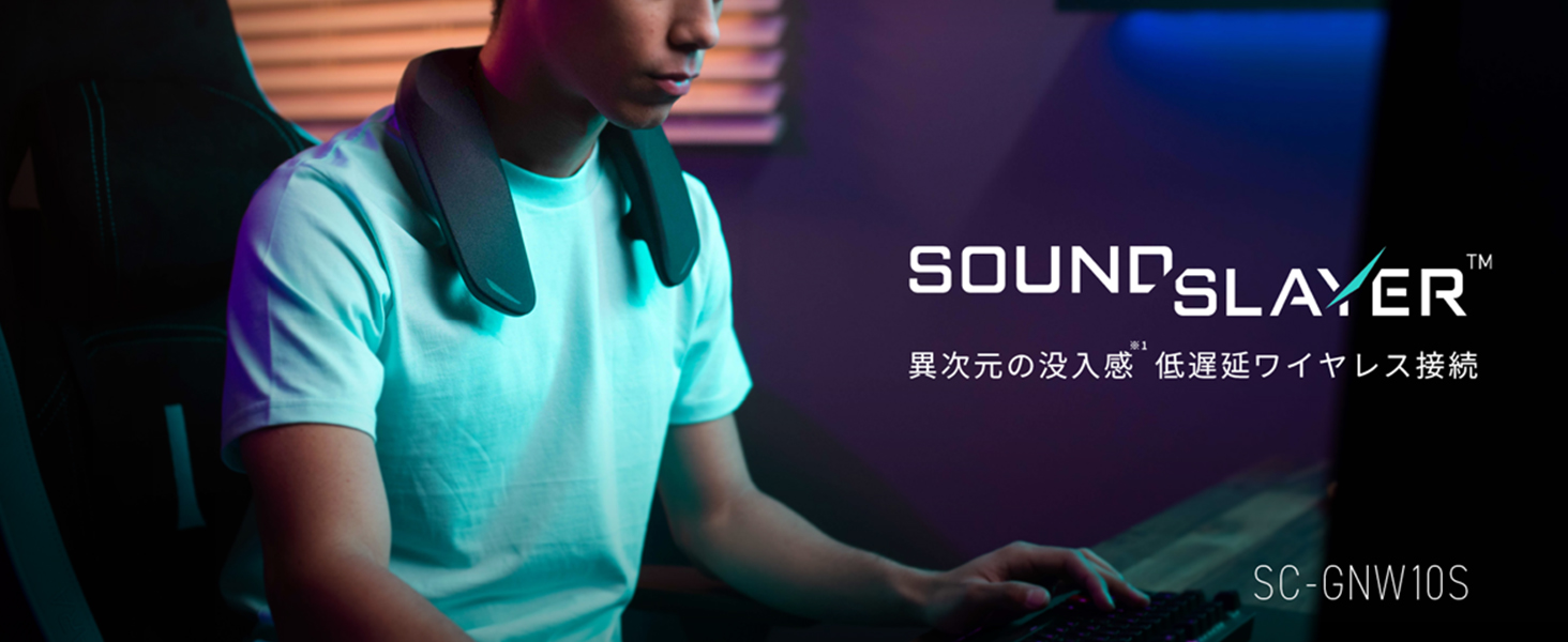 Amazon.co.jp: パナソニック ゲーミングネックスピーカー SC-GNW10S