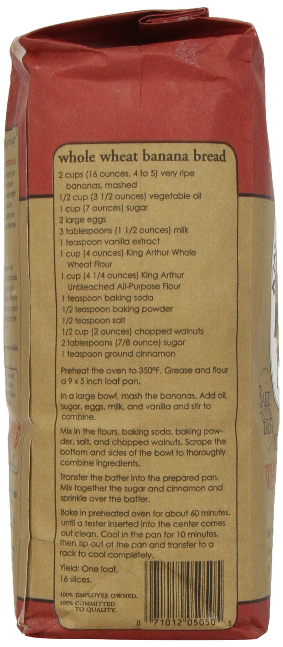 King Arthur, Whole Wheat Traditional Flour, 5 lb Buy Online in United