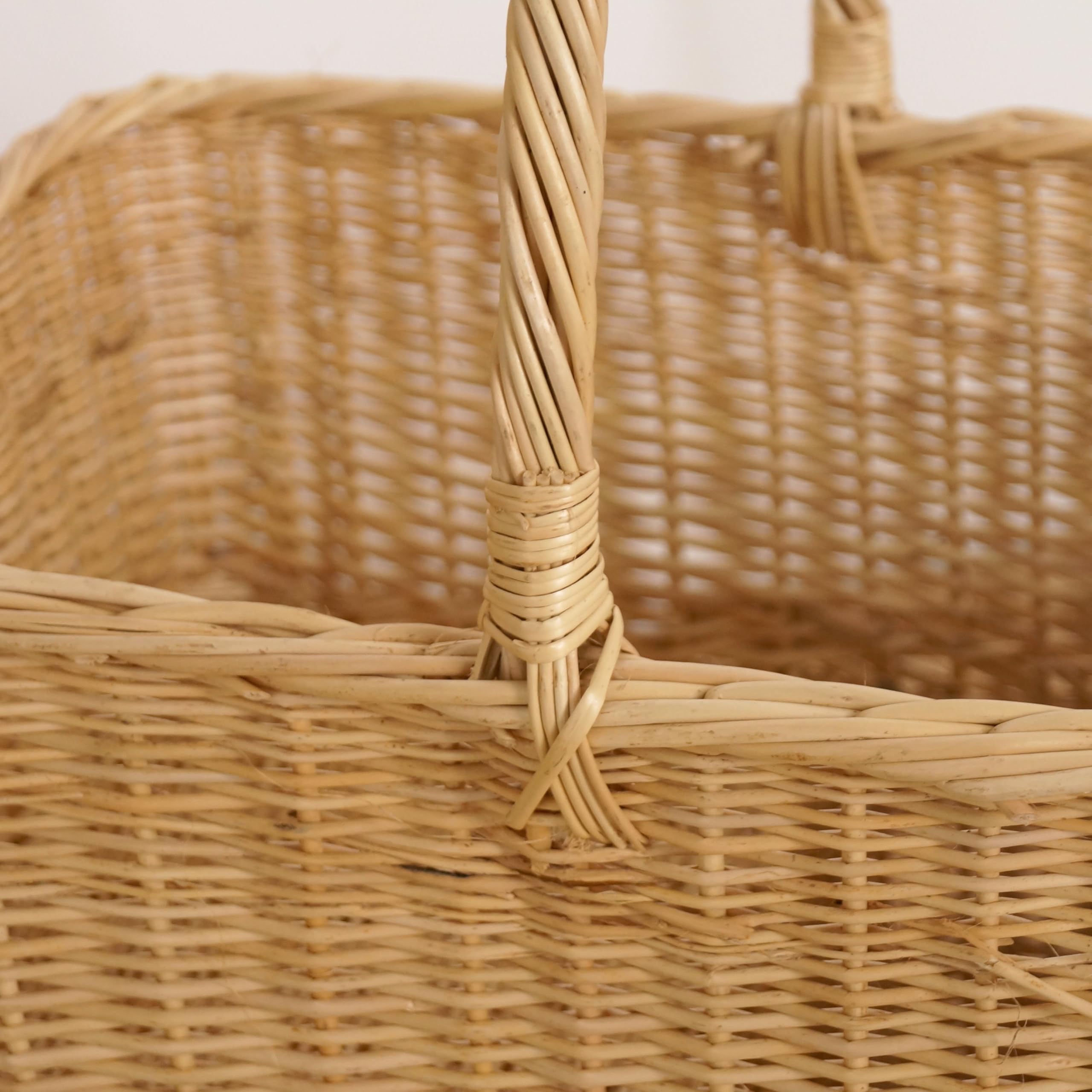 Panier d'escalier en Osier, Panier en Rotin, Panier de Rangement Escalier