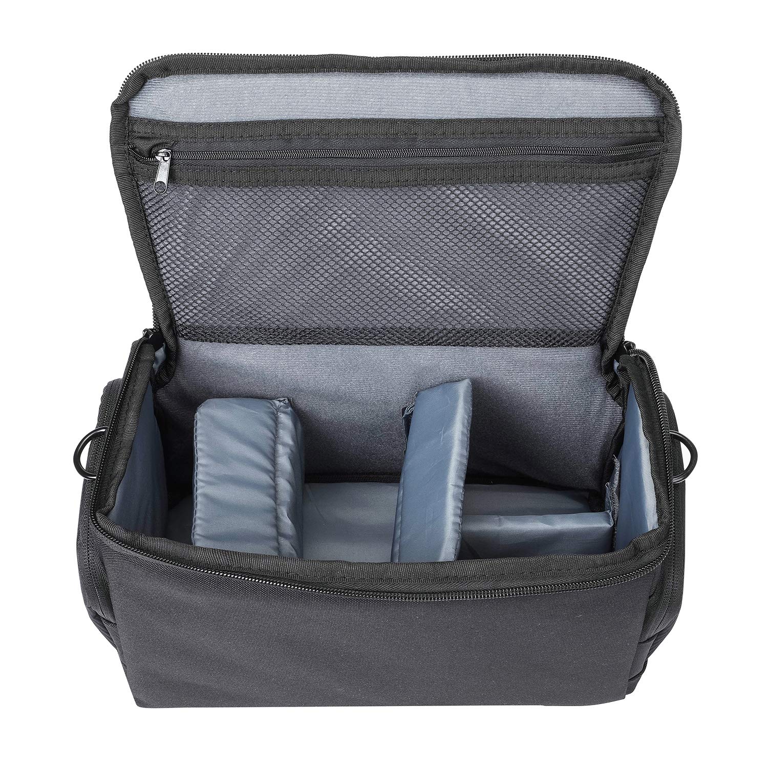 Bodyguard Easy SLR XL Sac pour Appareil Photo Reflex numérique avec 3 objectifs Noir Taille L pour Canon EOS 70D 77D 80D 200D 1300D 2000D 4000 D700D 750D 760D 77D 800D 800D