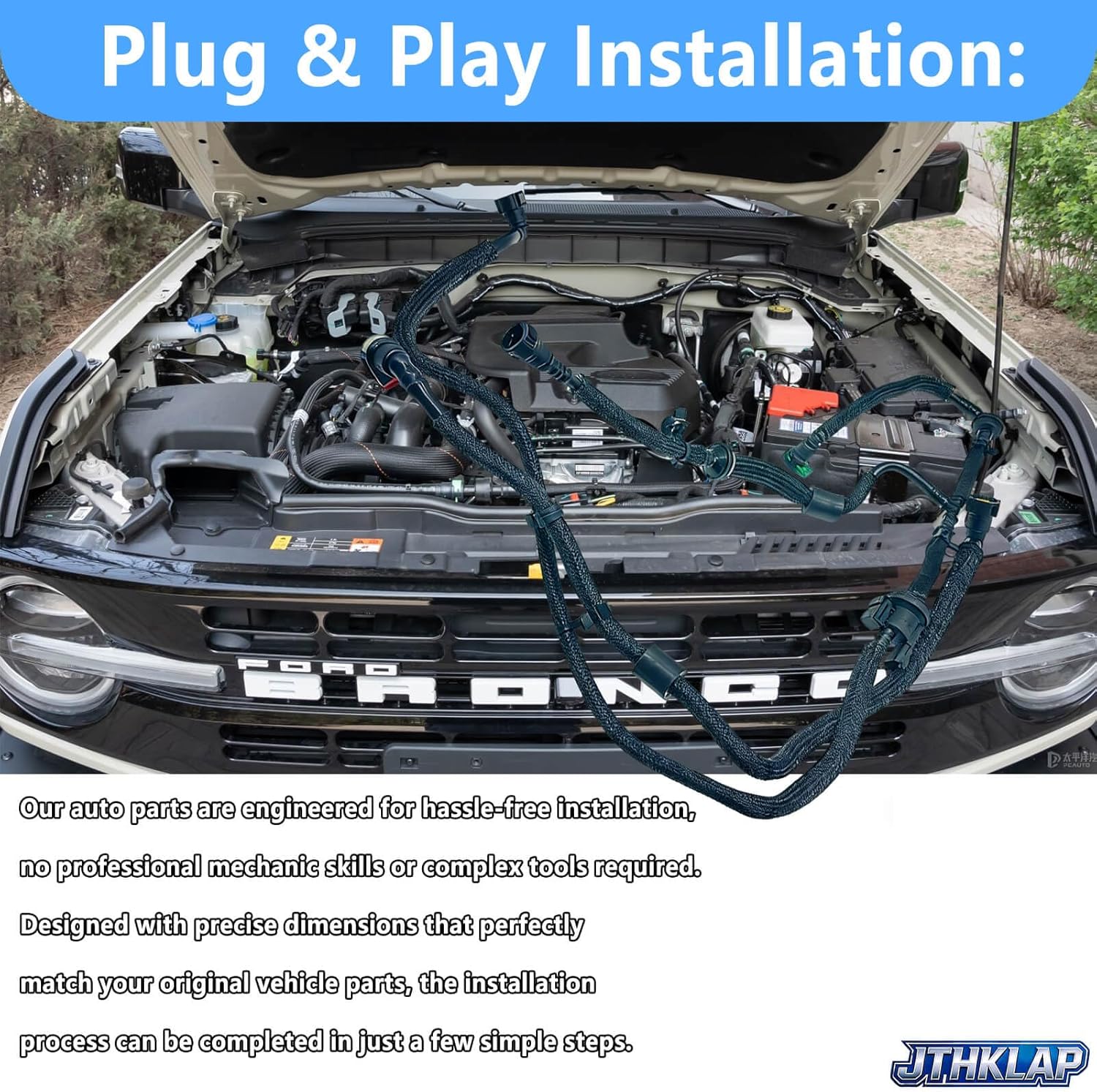 LX6Z-9D289-SJ Fuel Drain Tank Hose Compatible with Ford Escape 1.5L 2020-2025 & Bronco Sport 1.5L 2021-2025 Replace LX6Z-9D289-B LX6Z-9D289-SB LX6Z-9D289-SD LX6Z-9D289-SE