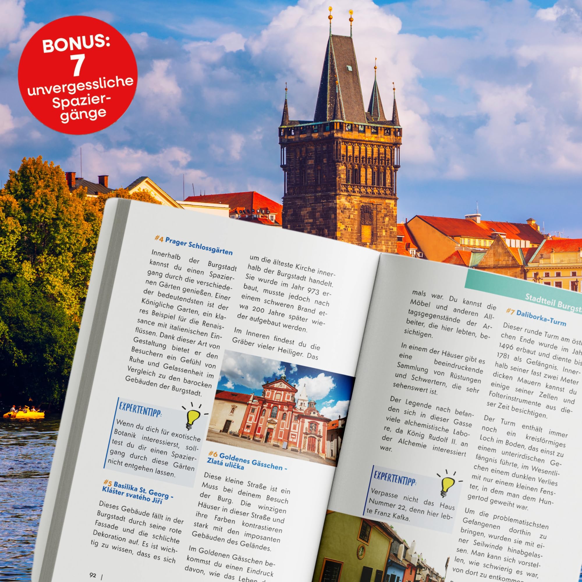 Prag erleben: Ein Reiseführer durch die goldene Stadt: Verborgene Schätze, architektonische Meisterwerke und historische Stadtviertel inkl. Online-Karten und 7 unvergesslichen Spaziergängen