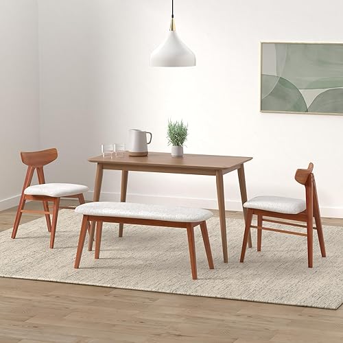 Miniatura 2 de Mesa de comedor de 47 pulgadas, mesa de cocina, mesa de comedor, mesa de cocina pequeña para espacios pequeños, mesa moderna para el hogar, mesa de