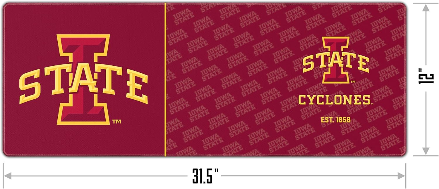YouTheFan NCAA Iowa State Cyclones Logo Series Desk Pad SMU