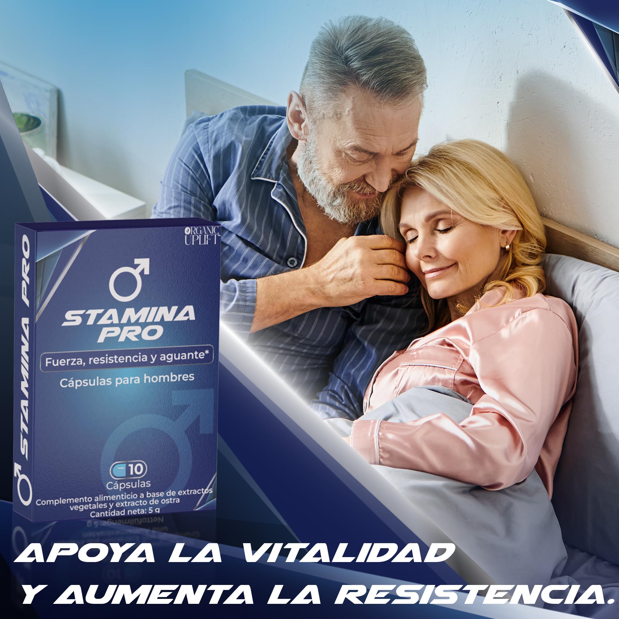 Cápsulas para mejorar el rendimiento masculino y liberar la fuerza interior, efecto duradero, tabletas azules para hombres, promueve la resistencia, la energía y la vitalidad, 10 cápsulas.