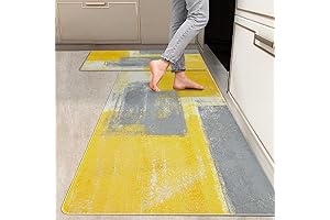 2 Pieces Bedside Floor Mats