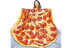 Laghcat Funny Pizza Blanket: The Must-Have Novelty for a Cheesy Night In
