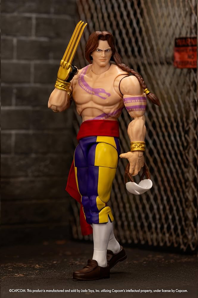 Amazon.com: Jada Street Fighter II Vega (Wave 4) Action Figure