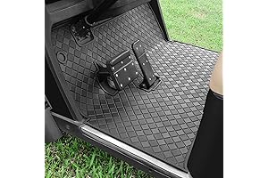 EZGO TXT Golf Cart Floor Mat - Durable Rubber Floor Liner with...