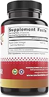 Vista 6 de Ancient Bliss Cápsulas orgánicas de vinagre de sidra de manzana con la madre, ayuda a mejorar la digestión, cápsulas de vinagre sin filtrar, 1600 mg