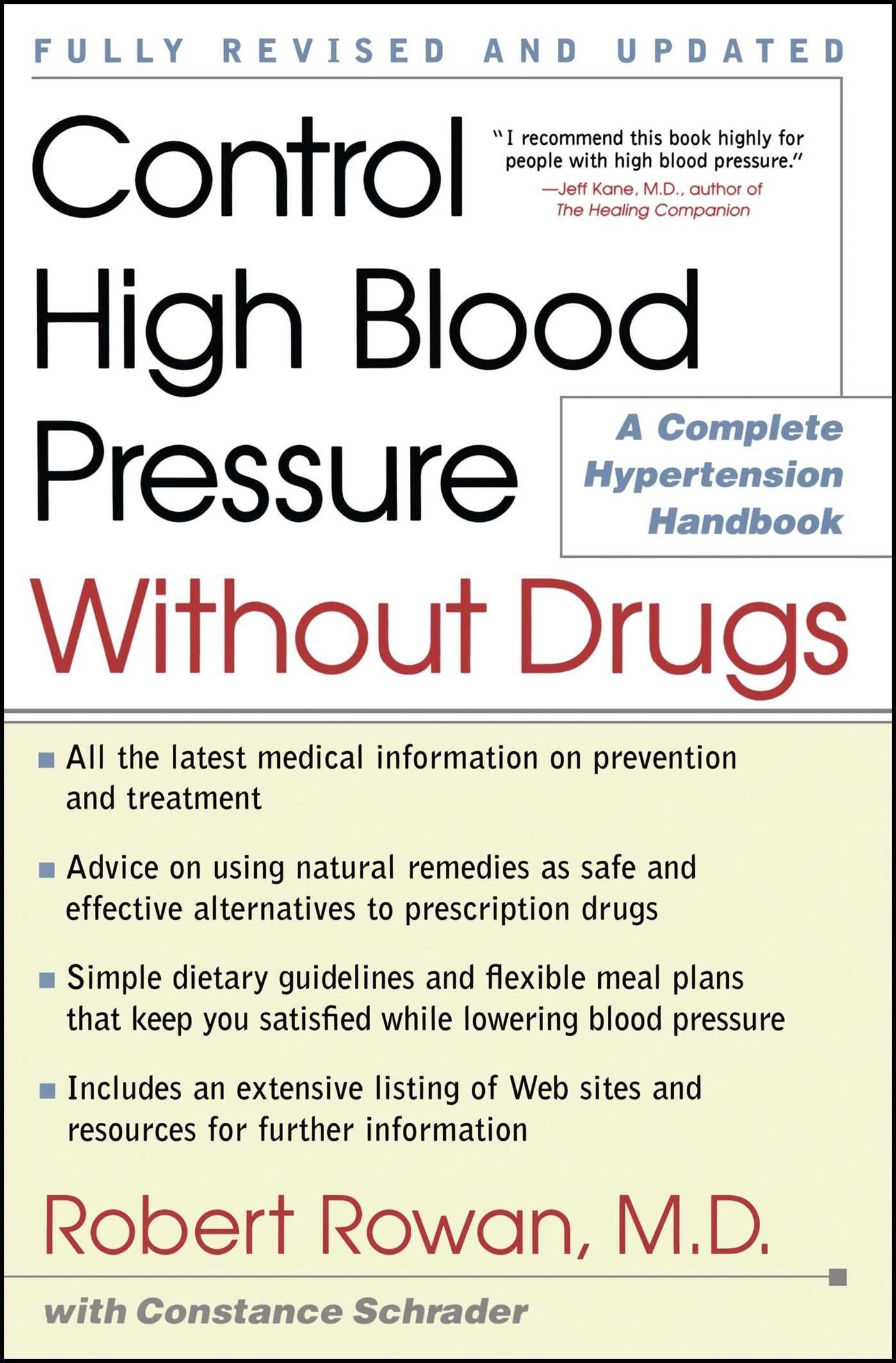Control High Blood Pressure Without Drugs: A Complete Hypertensi