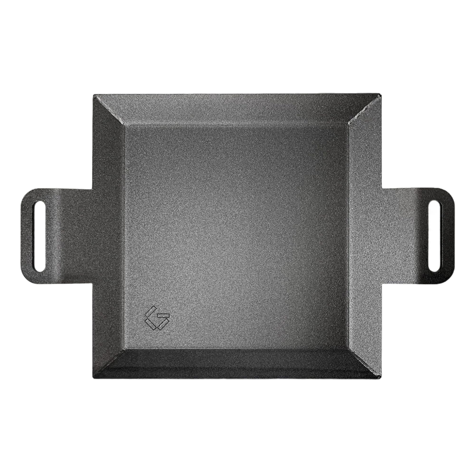 Gastrotools Plancha de Asar Sueca de Acero al Carbono 39x27cm – Antiadherente Natural, Sin PFAS – Interior y Exterior – Apta para Fuego, Horno, Inducción y Gas – Hasta 650°C (Small (39cm x 27cm))