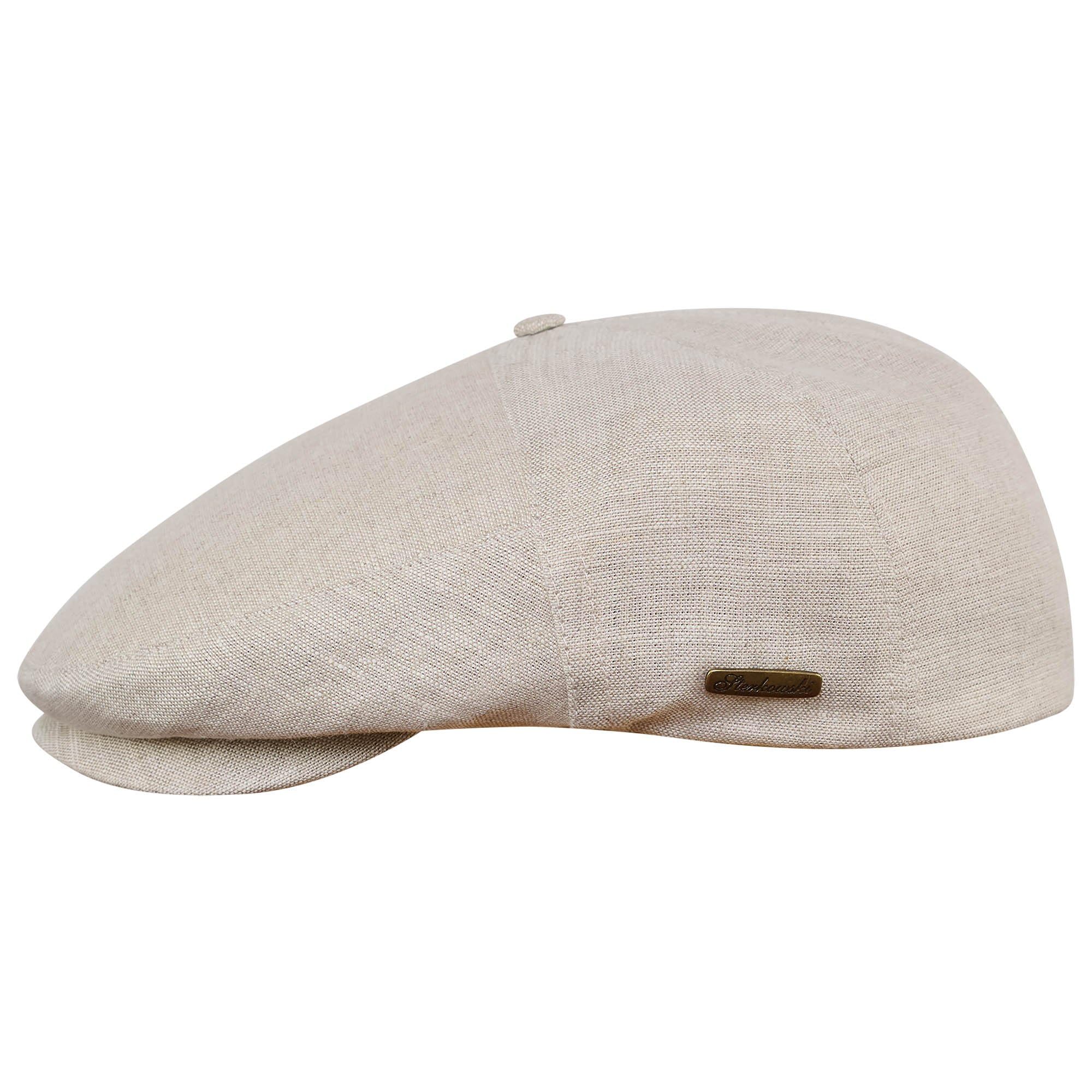 Sterkowski Gorra con Visera Abrochada de Verano de Lino