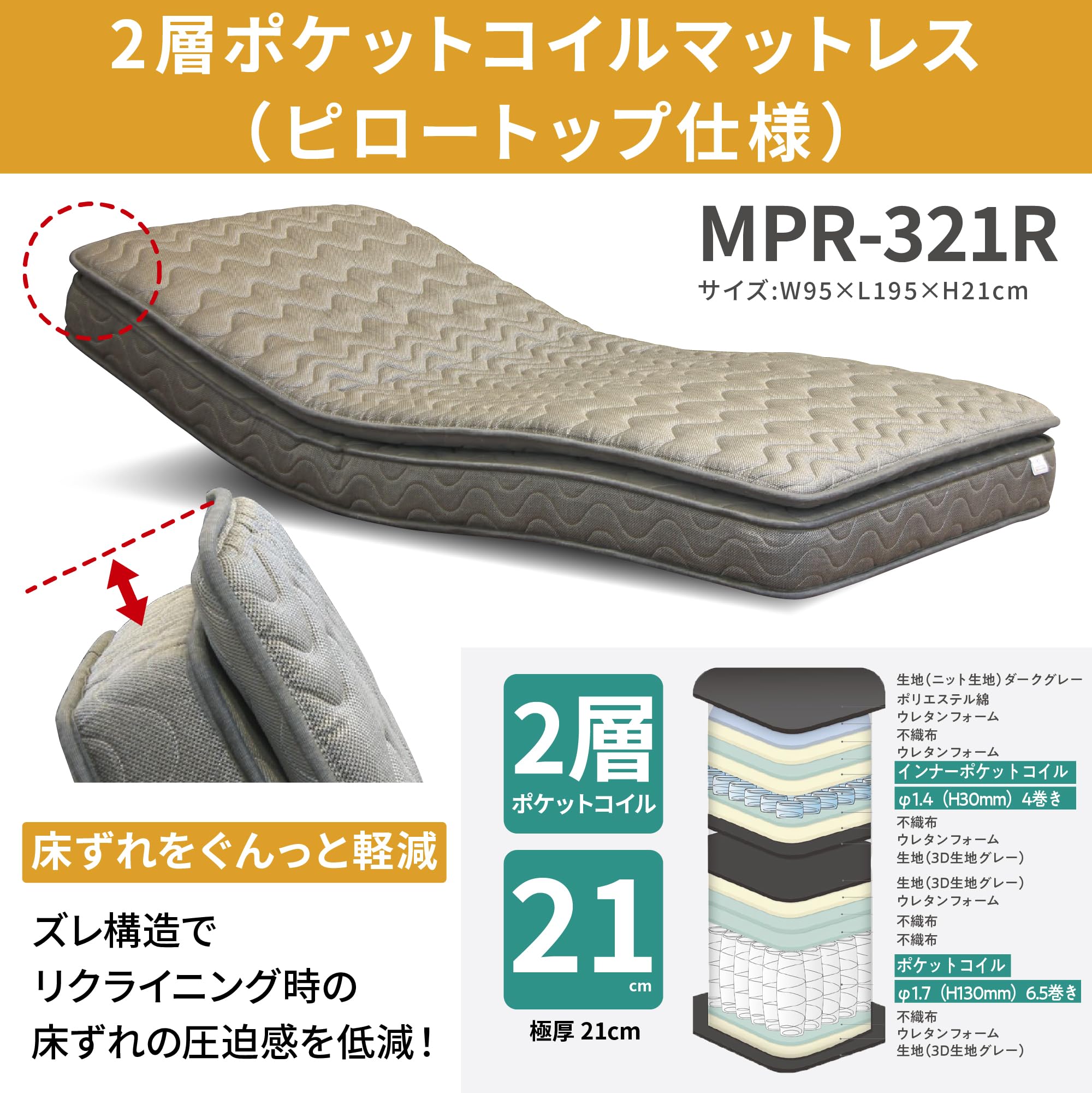 Amazon.co.jp: 玄関渡し 電動ベッド 介護 マットレス付き 介護ベッド