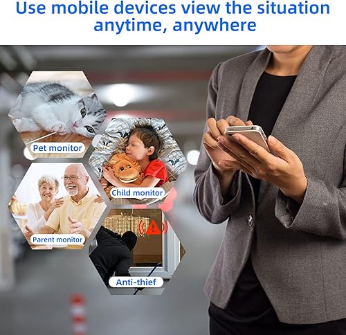 Miniatura 9 de LIZVIE Cargador de teléfono Cámara oculta, dispositivo de aplicación para teléfono móvil, cámara espía HD de 1080p con visión nocturnadetección de