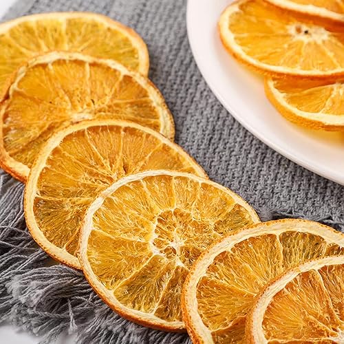Miniatura 3 de Rebanadas de naranja secas, secado a baja temperatura, hecho a mano, comestible, secado a mano, rebanadas de naranja seca comestible para decoración