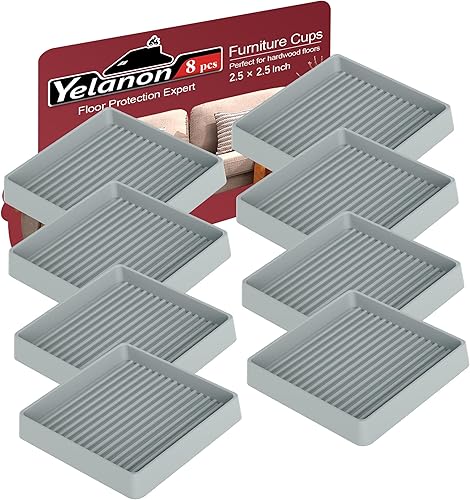 Miniatura 79 de Posavasos para muebles, 8 unidades, 2 pulgadas, almohadillas antideslizantes para muebles, suelos de madera dura, patas de goma para muebles