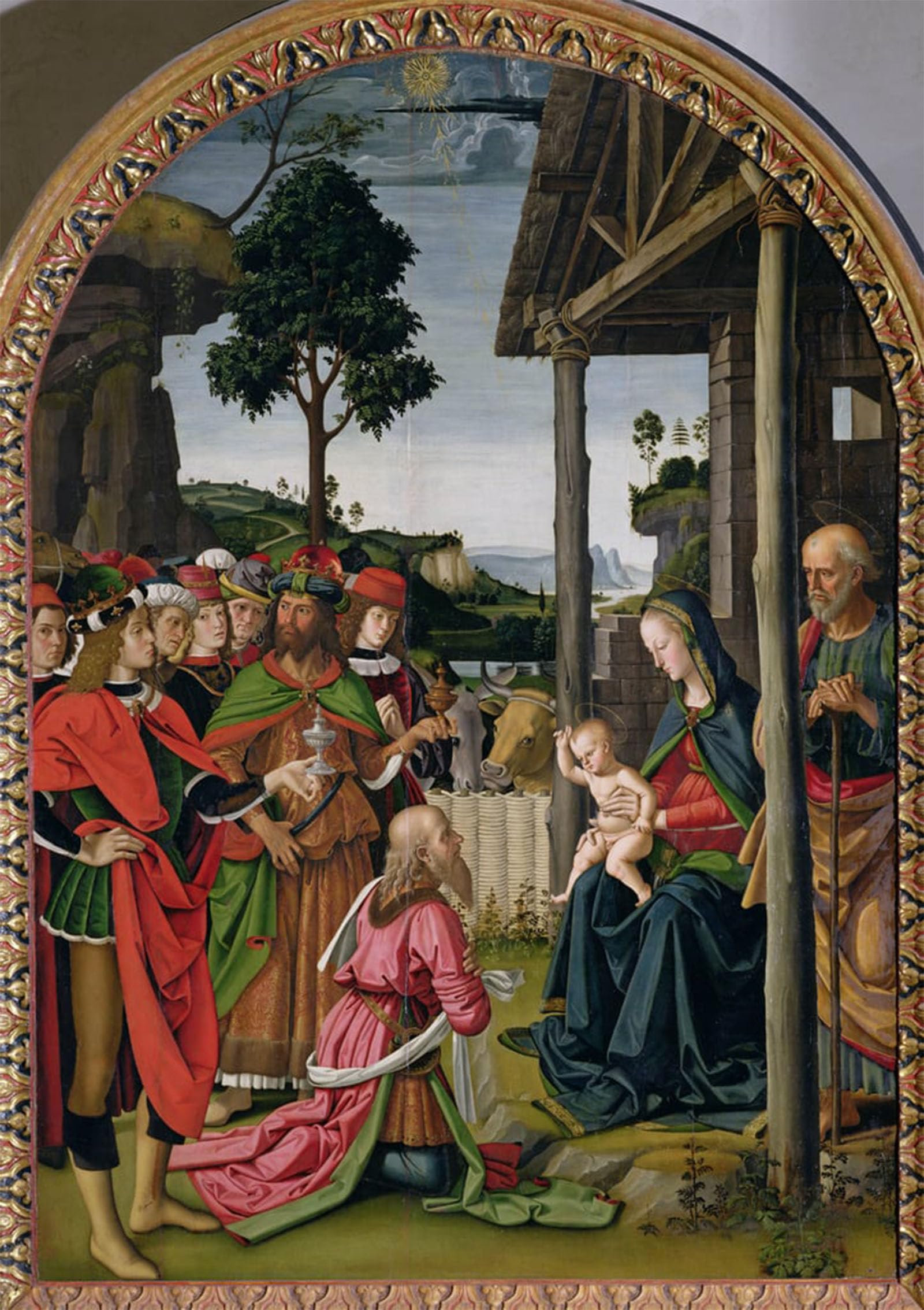 Affiche Artistique Pietro Perugino Impression Toile Haute Définition 60x90
