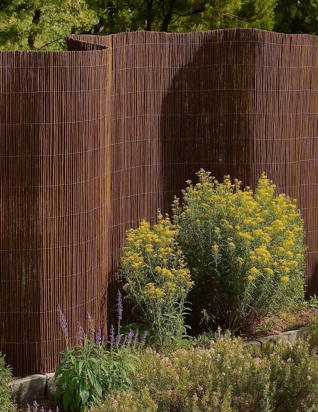JARDIN202 - Cerramiento Mimbre Natural para Cerramientos y Vallas | Mimbre Natural de Alta Ocultación | 1x3m — view 4