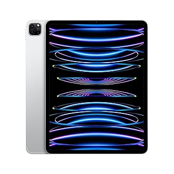 Apple iPad Pro 12.9″ (6th Generation): with M2 chip, Liquid Retina XDR Display, 2TB, Wi-Fi 6E + 5G Cellular, 12MP front/12MP and 10MP Back Cameras, Face ID, All-Day Battery Life – Silver - image, photos