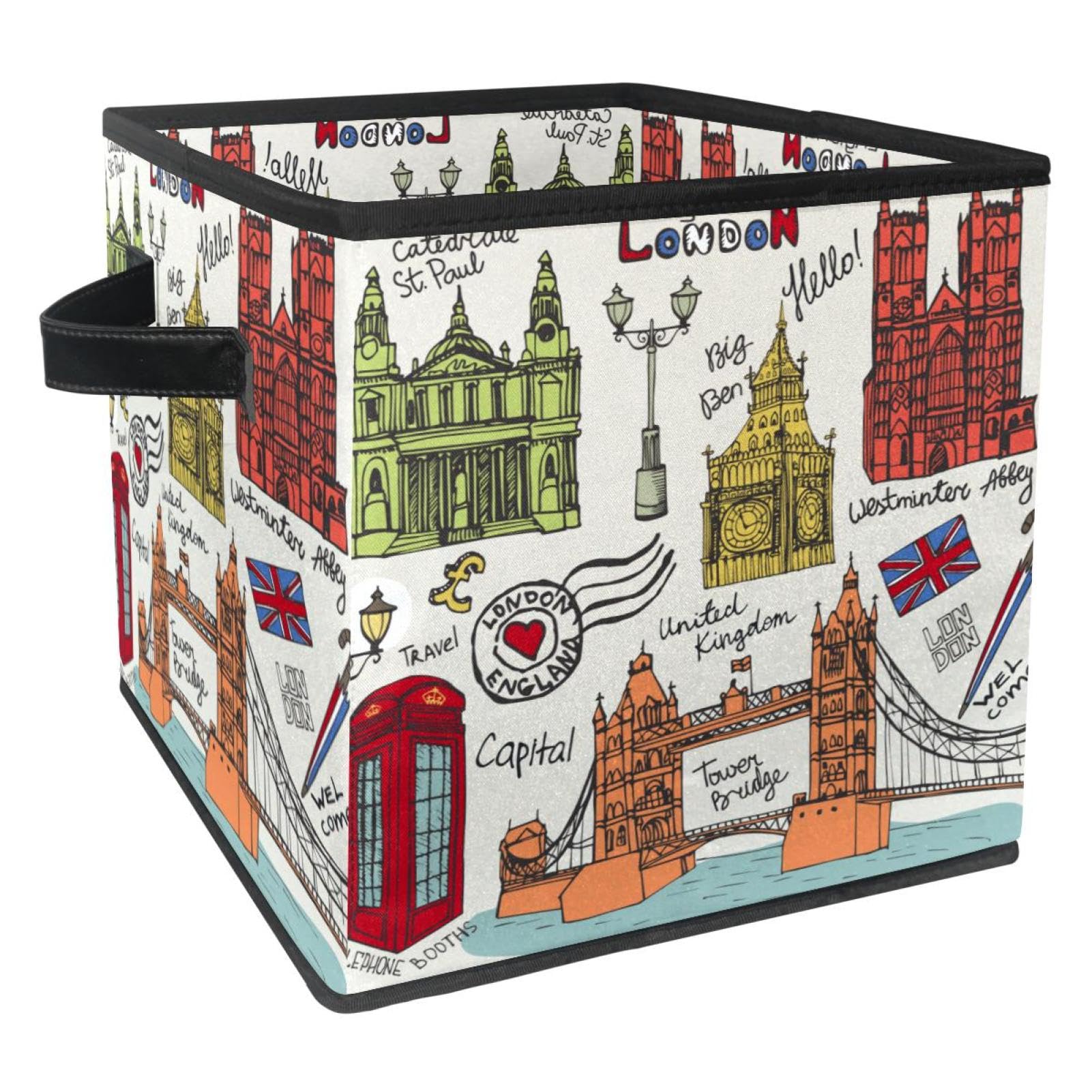 Boîte de rangement pliable pour chambre d'enfant et placard maison